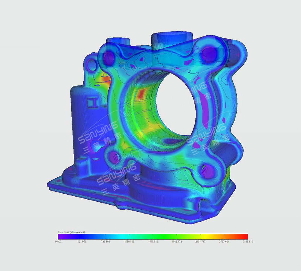 鑄件壁厚分析